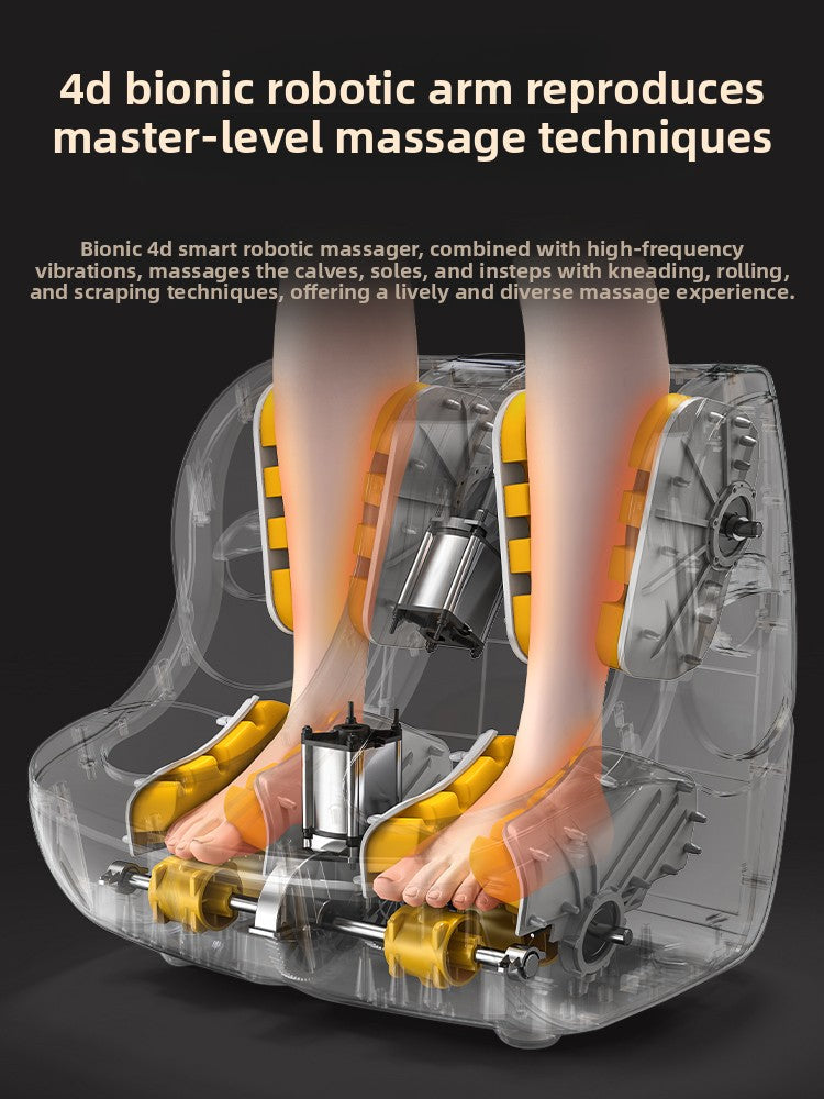 Electric Foot and Calf Massager Machine with Heat – Shiatsu Leg Massage Device  Restoria