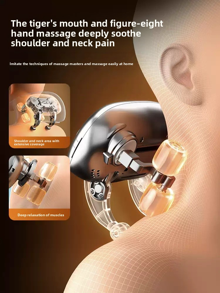Electric Massage Neck Massager with Heat – Shiatsu Shoulder/Back/Full-Body  Restoria