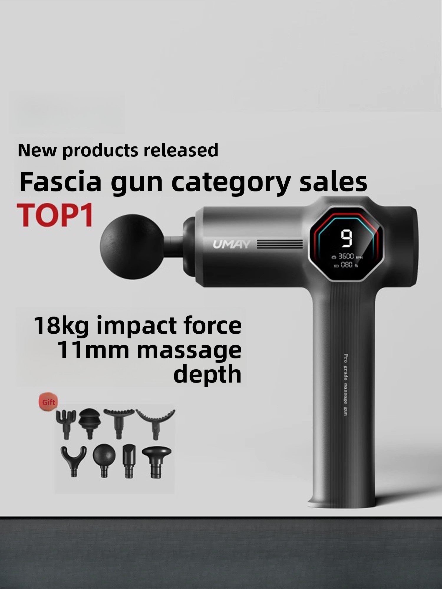 Professional Deep Tissue Massage Gun – Mini Portable Muscle Massager  Restoria