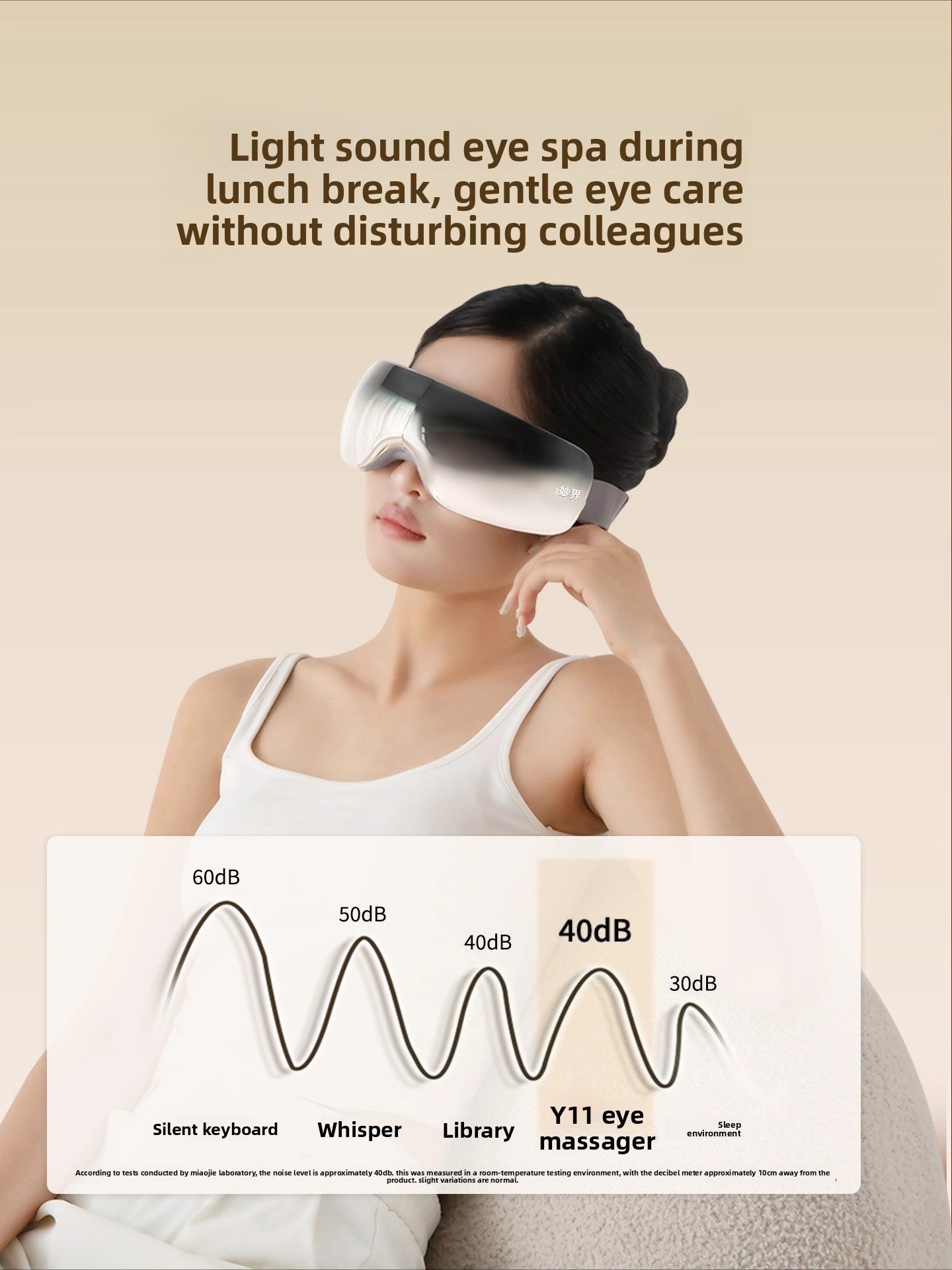 Smart Heated Eye Massager with Music – Eye Fatigue Relief Device  Restoria