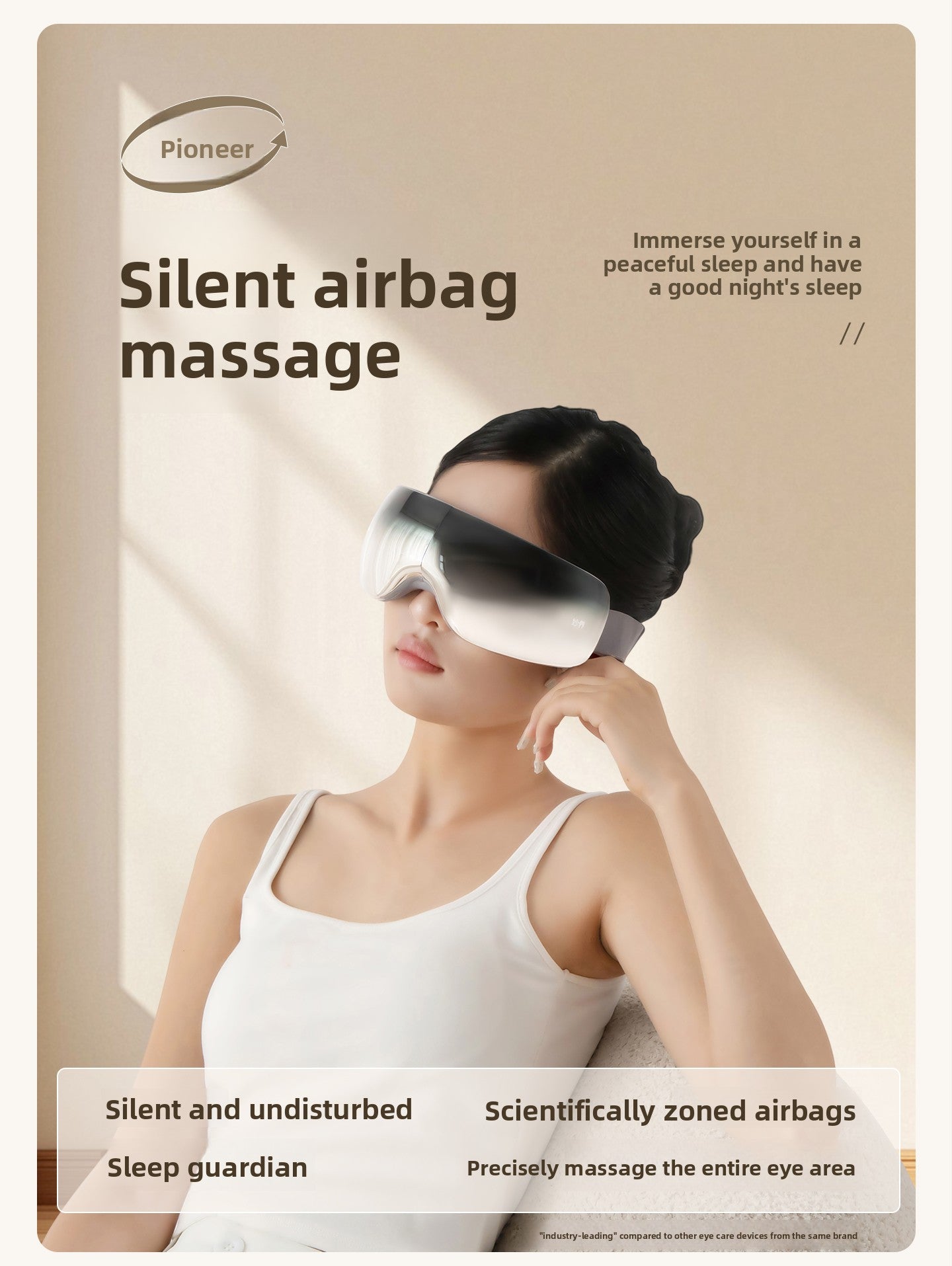 Smart Heated Eye Massager with Music – Eye Fatigue Relief Device  Restoria