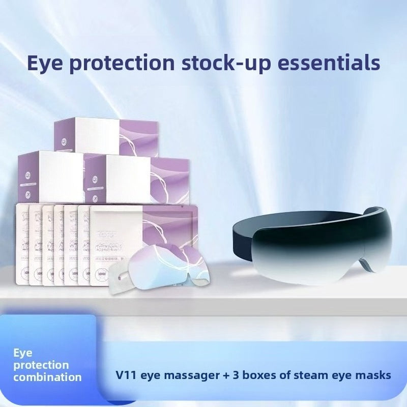 Smart Heated Eye Massager with Music – Eye Fatigue Relief Device  Restoria