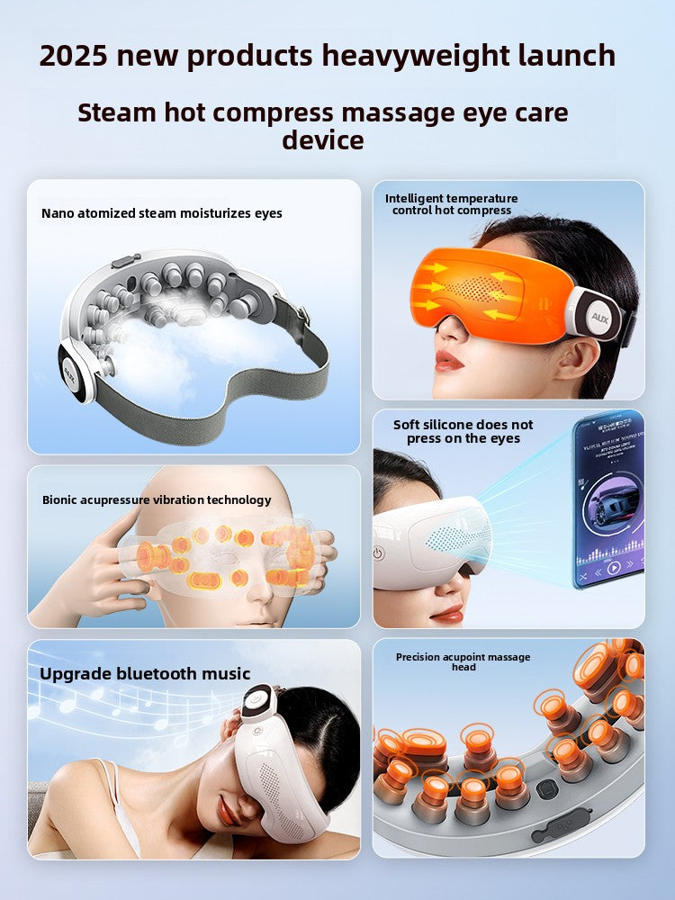 Steam Eye Massager with Heat – Moisture & Vibration Eye Therapy Device  Restoria